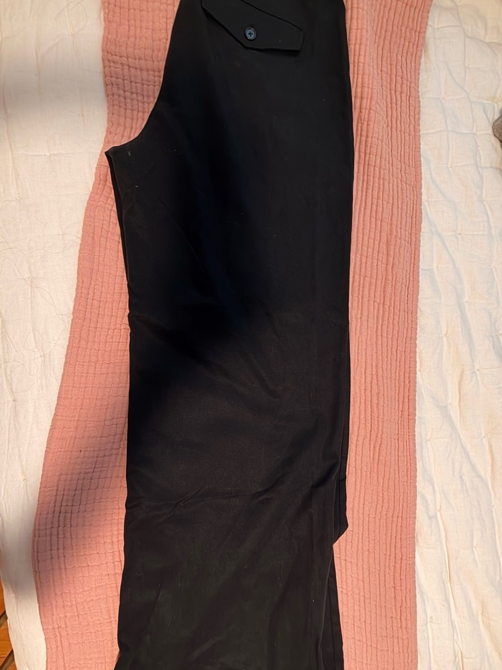 Banana Republic Black Wide-Leg Pants
